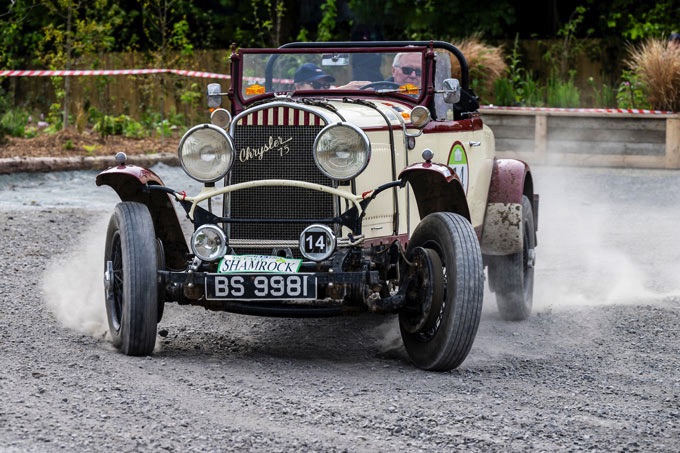 1929 Chrysler 75 Roadster on 2024 Vintage Shamrock rally