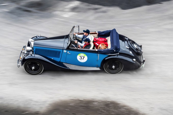 1936 Talbot BG110 on 2024 Vintage Shamrock rally, Ireland